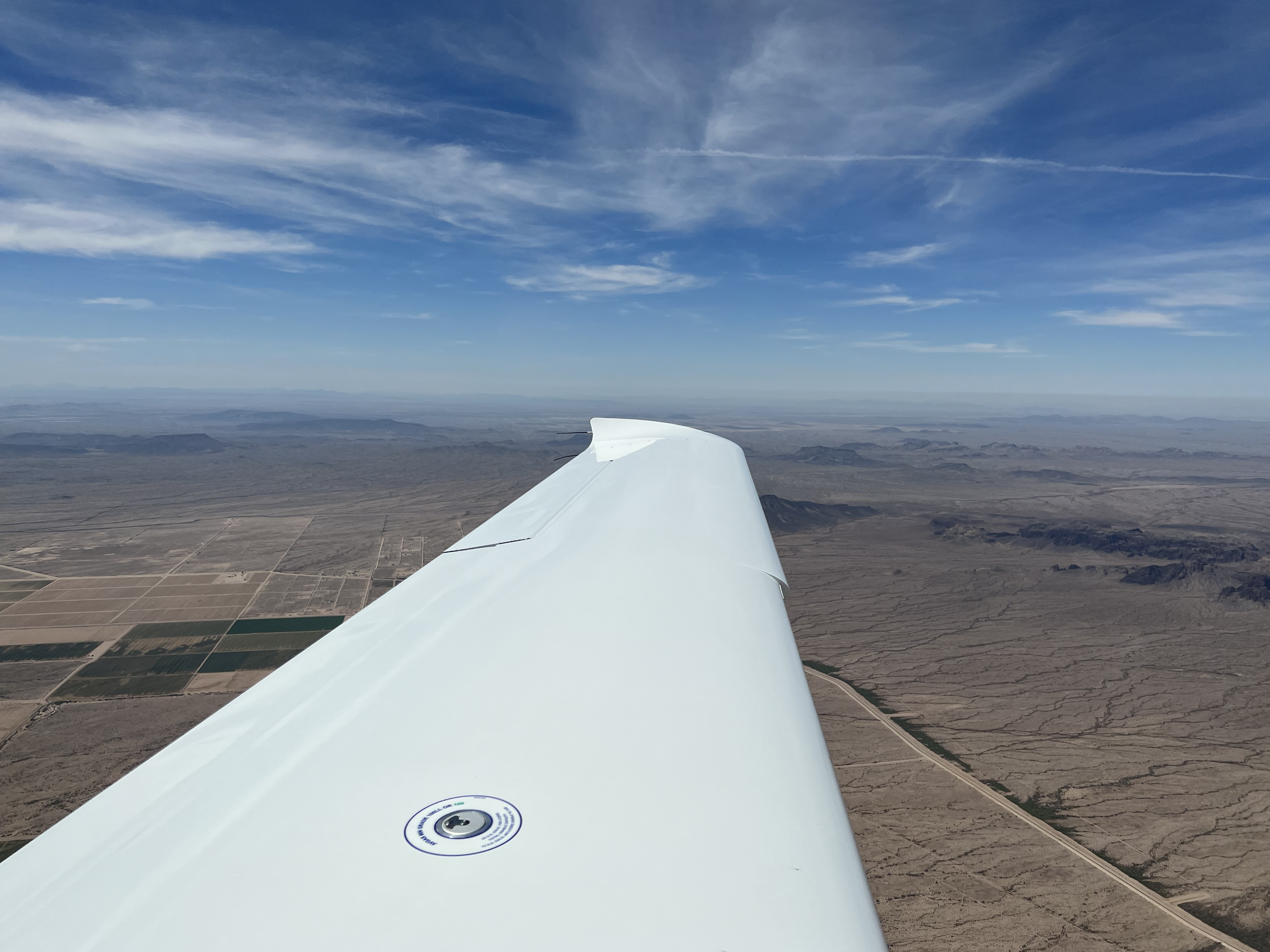 KCGZ to KBLH Cross Country Flight