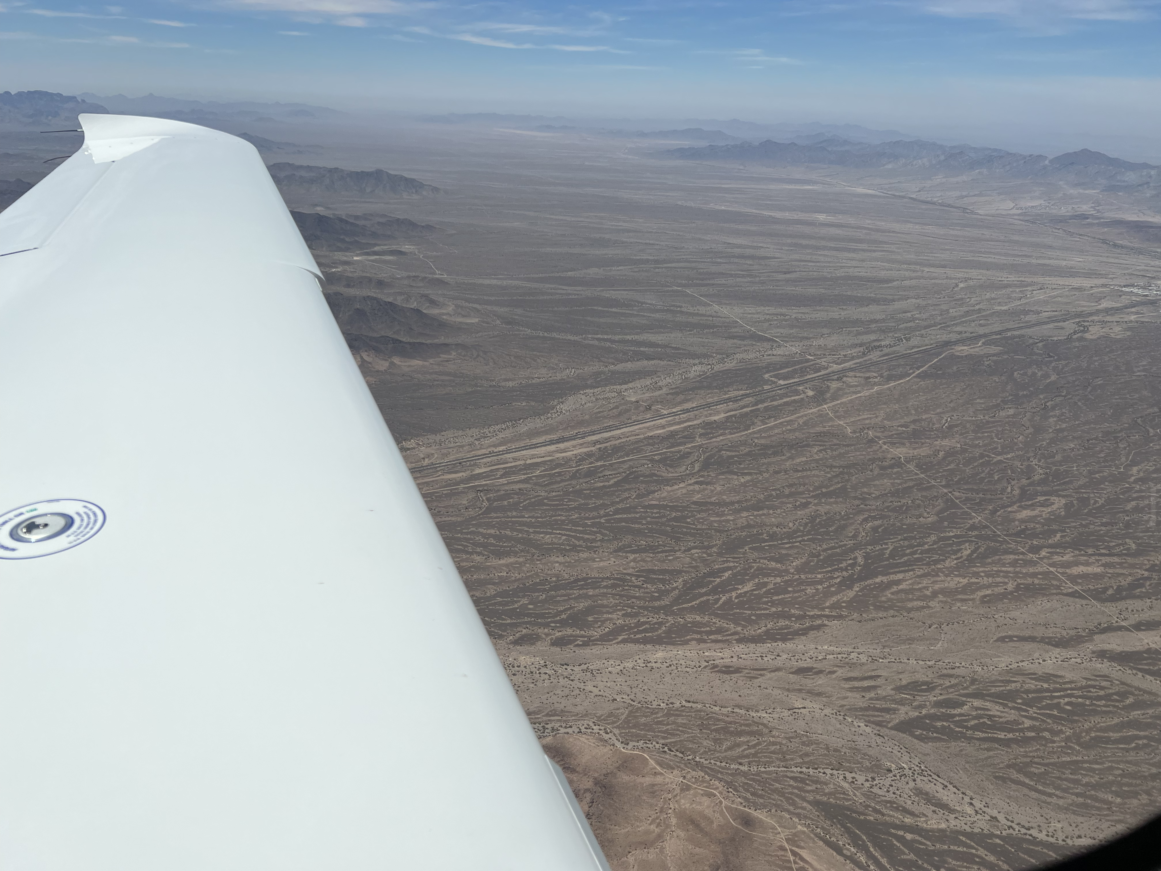 KCGZ to KBLH Cross Country Flight