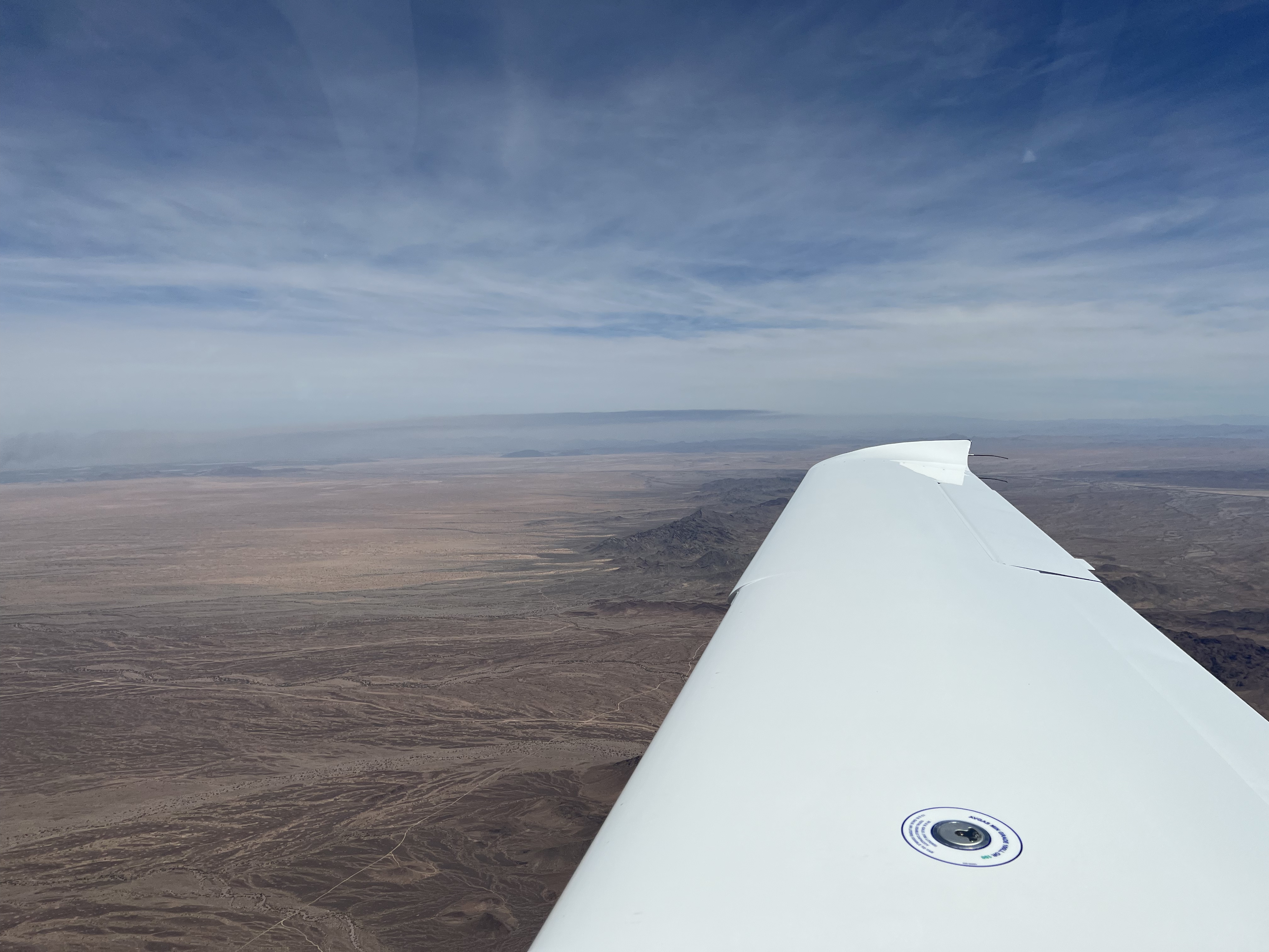 KCGZ to KBLH Cross Country Flight